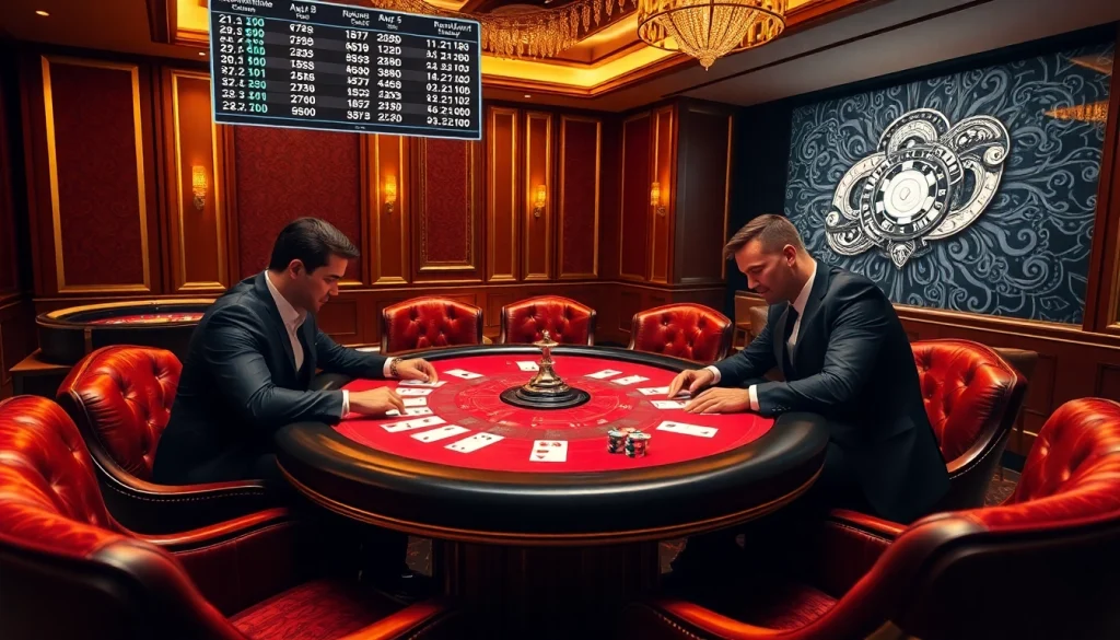 שחקני Stake משחקים פוקר בהימור גבוה בסביבה של קזינו יוקרתי