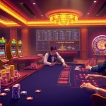 Experience the thrill of gambling at Trang Chủ RR88 with vibrant casino elements and high-stakes gameplay.