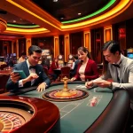 Experience thrilling online gambling at http://228kbet.net/ with a vibrant casino scene, showcasing exciting games and eager players.