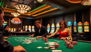Trải nghiệm cá cược đầy kịch tính với Bet VIP tại bàn poker sang trọng này.