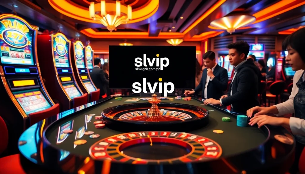 Engage with thrilling games at slvip1.com.ph, where colorful poker chips and exciting gameplay await.