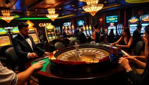 Experience the thrilling gameplay on trang chu 98win with vibrant casino visuals full of excitement.