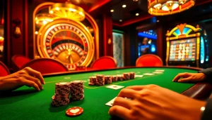Experience thrilling poker action at https://688v.games/ with vibrant casino ambiance and professional stakes.