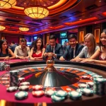 Engaging players at RR88's luxurious casino table experience.