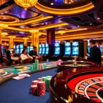 Engaged players enjoying the vibrant atmosphere of 68win sòng bài casino.