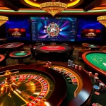 Exciting casino scene featuring roulette and gaming tables at https://789win.gg/, highlighting the thrill of gambling.