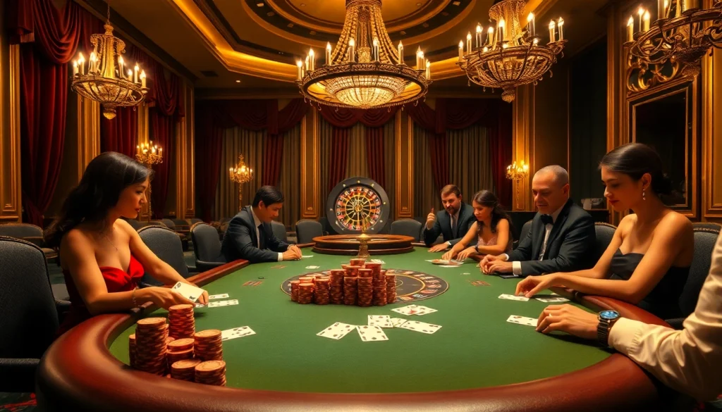 Experience thrilling poker at https://luckywin.name with elegant players and luxurious casino ambiance.