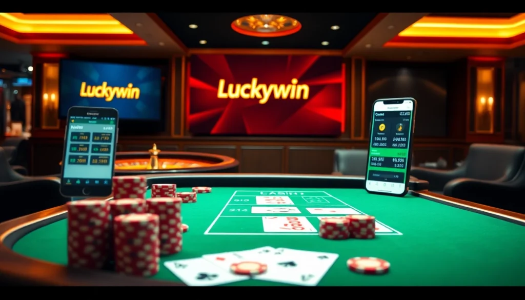 Experience the thrill of online betting at https://luckywin.name with vibrant casino visuals.