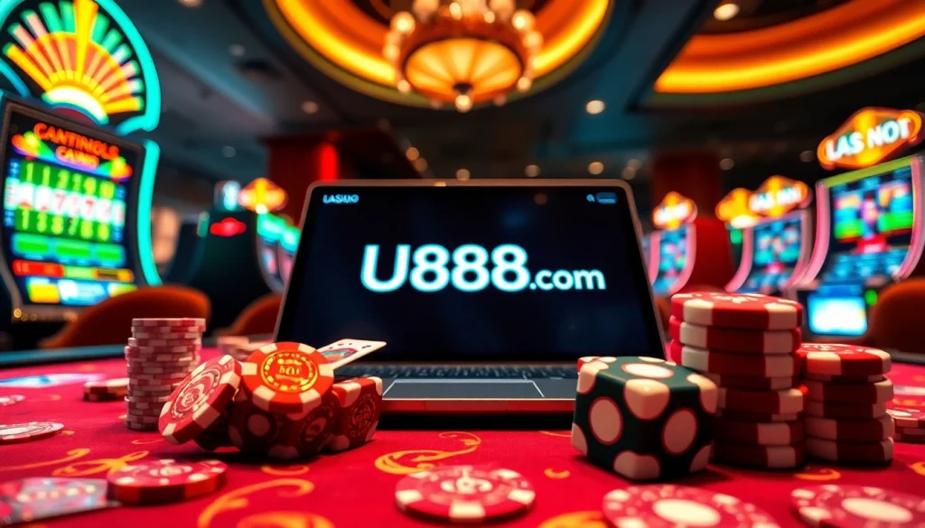 Experience the thrill of winning at U888 com with exciting slot machines and casino games.