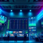 Dynamic gaming interface showcasing 28BET's betting options and user engagement.