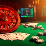 Engage with the energetic gambling experience at nhà cái rr88 with a dynamic casino scene featuring roulette and poker.