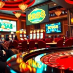 Engage in thrilling games at RR88 casino, featuring roulette tables and poker action for exciting gameplay.