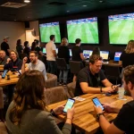 Cakhia fans enjoying thrilling sports betting experience with live matches.