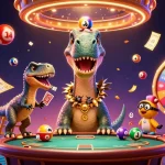 Engage in the game go88 by exploring a vibrant casino scene with dynamic characters and elements.